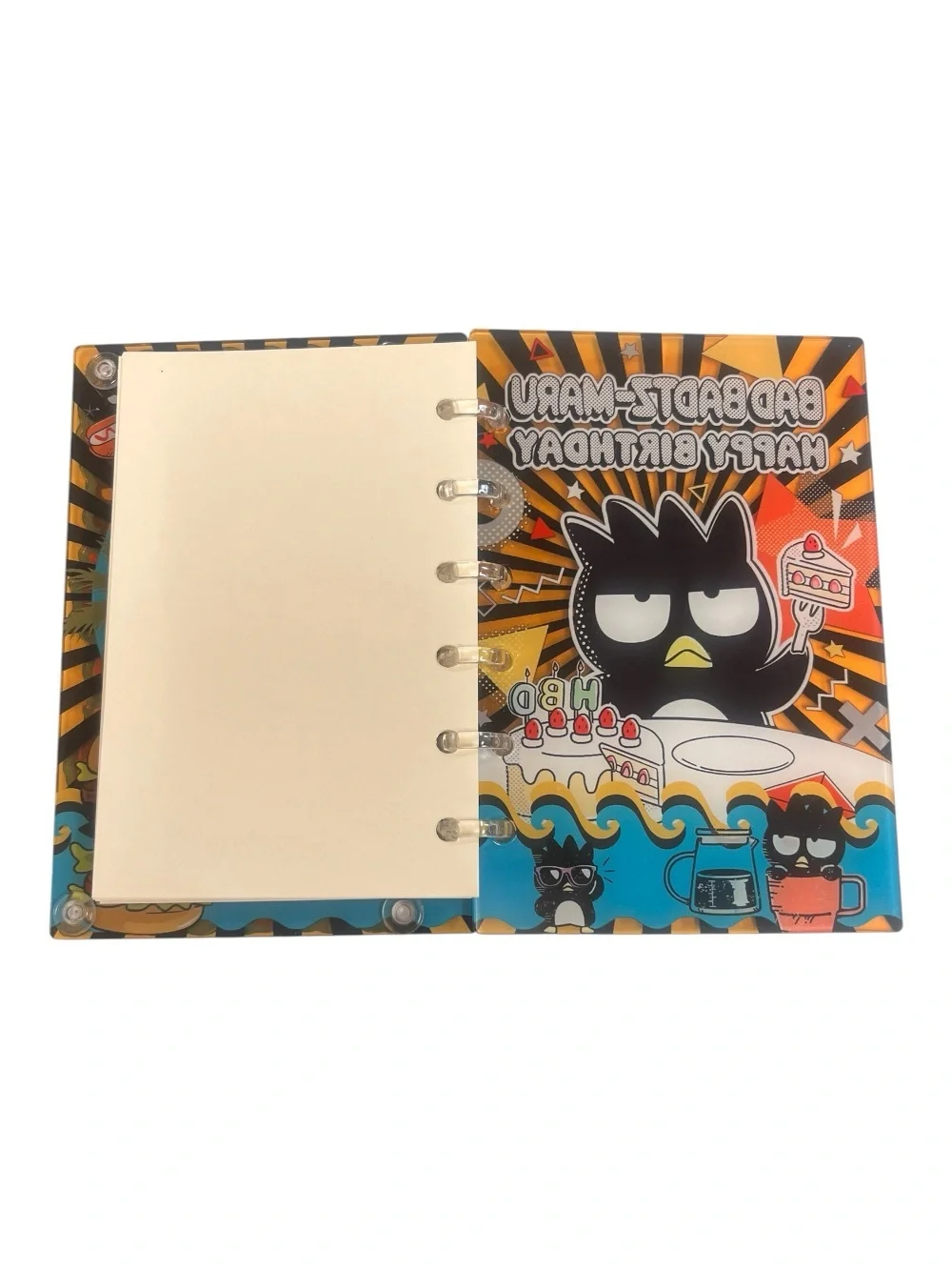 Sanrio Badtz-Maru Shaker Binder